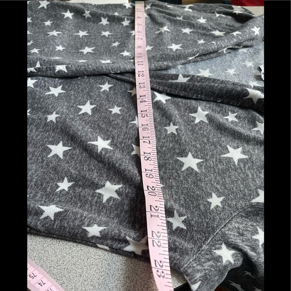 Dearfoams Grey Star Short Robe Size Medium - Picture 7 of 9